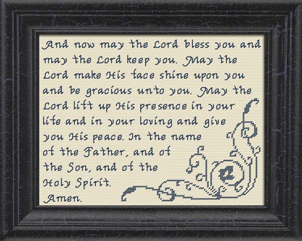 The Benediction - Numbers 6:24-26